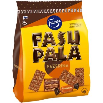 Вафли в шоколаде Fazer Fasupala (Fazerina) 175 гр