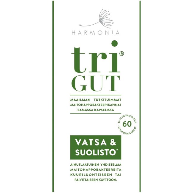 Молочнокислые бактерии Harmonia triGUT 60 капсул