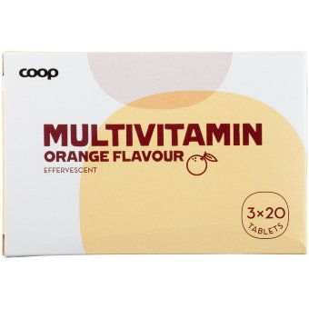 Мультивитамины Coop АВСDЕ 3x20 шт Мультивитамины Coop АВСDЕ 3x20 шт