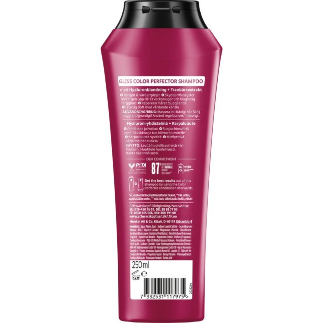 Шампунь Schwarzkopf Colour Perfector 250 мл Шампунь Schwarzkopf Colour Perfector 250 мл