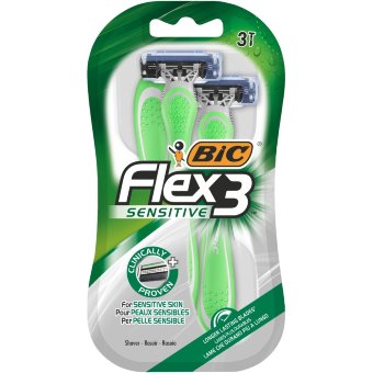 Бритвенные станки Bic Flex Sensitive 3 шт Бритвенные станки Bic Flex Sensitive 3 шт