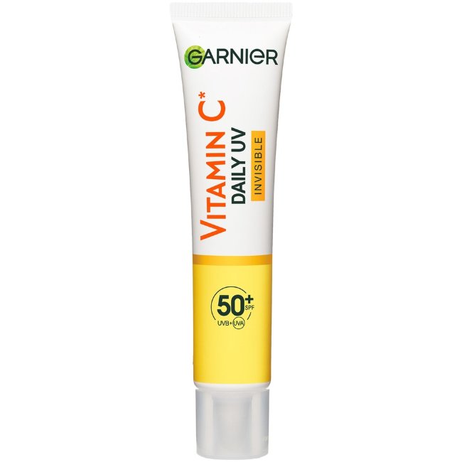 Невидимый увлажняющий солнцезащитный крем Garnier SkinActive Vitamin C* SPF50 для смуглой кожи 40 мл
