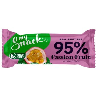 Батончик MySnack с 95% маракуйи 30 гр
