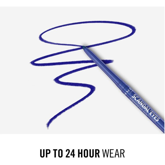 Карандаш для глаз Rimmel Scandal'eyes 0,35 гр, 004 cobalt blue Карандаш для глаз Rimmel Scandal'eyes 0,35 гр, 004 cobalt blue
