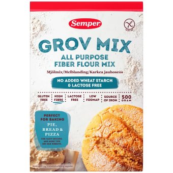 Смесь муки грубого помола Semper Grov Mix 500 гр Смесь муки грубого помола Semper Grov Mix 500 гр