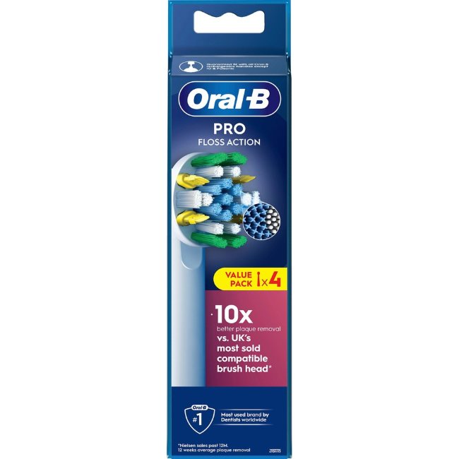 Сменные насадки Oral-B Floss Action 4 шт Сменные насадки Oral-B Floss Action 4 шт