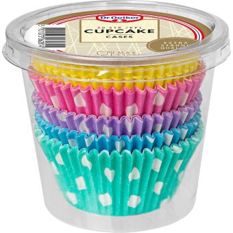Бумажные формочки Dr. Oetker CupCake 50 шт Бумажные формочки Dr. Oetker CupCake 50 шт