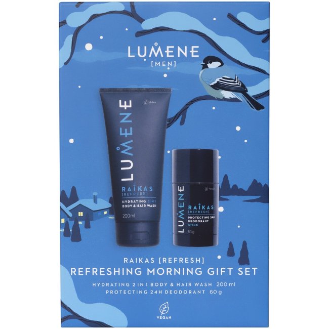 Освежающий подарочный набор Lumene MEN