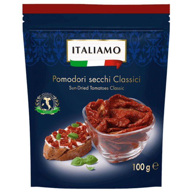 Вяленые помидоры ITALIAMO Pomodori secchi Classici классические 100 гр