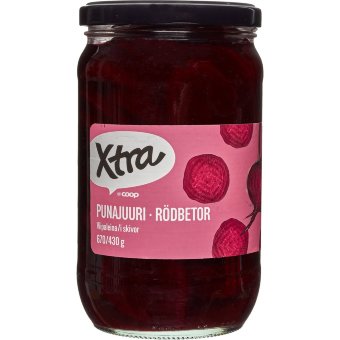 Свекла (ломтики) в маринаде Xtra 670/430 гр Свекла (ломтики) в маринаде Xtra 670/430 гр