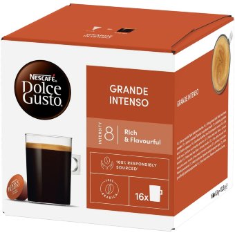 Капсулы для кофемашины Nescafé Dolce Gusto Grande Intenso 16 (132,8 гр) Капсулы для кофемашины Nescafé Dolce Gusto Grande Intenso 16 (132,8 гр)