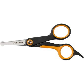 Ножницы Fiskars с закругленными наконечниками для домашних животных