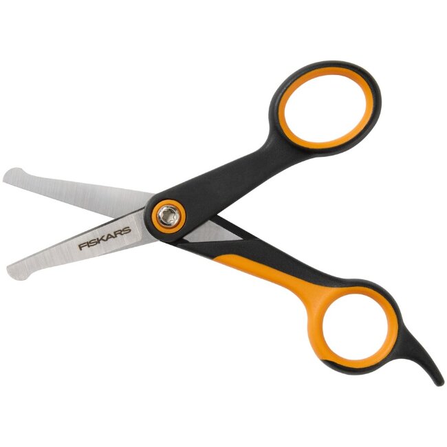 Ножницы Fiskars с закругленными наконечниками для домашних животных