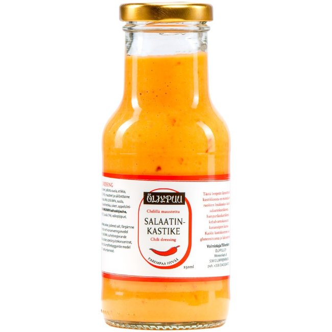 Заправка для салата Öljypuu с чили 0,25 л