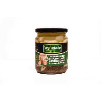 Чесночные зубчики в травяном маринаде VegOnTable 240/160 гр Чесночные зубчики в травяном маринаде VegOnTable 240/160 гр