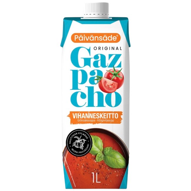 Овощной суп Gazpacho Päivänsäde 1 л