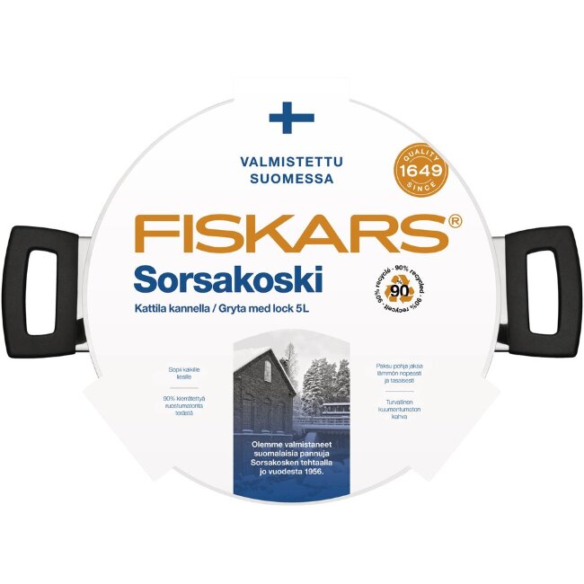 Кастрюля Fiskars Sorsakoski 5,0 л Кастрюля Fiskars Sorsakoski 5,0 л