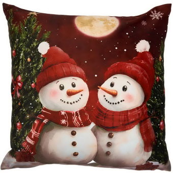 Декоративный чехол на подушку "Рождество" Kotikulta 45 х 45 см
