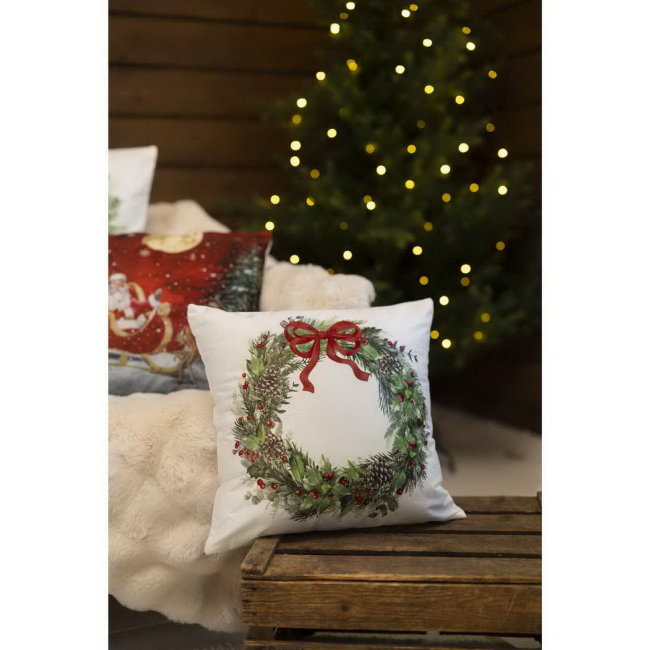 Декоративный чехол на подушку "Рождество" Kotikulta 45 х 45 см