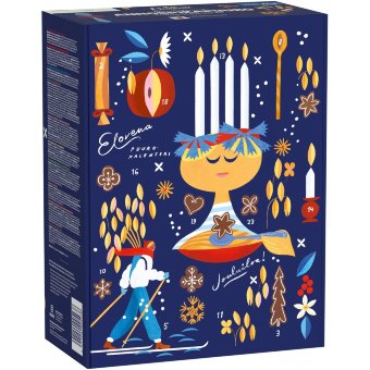 Порционный овсянка Elovena 880 гр адвент-календарь Порционный овсянка Elovena 880 гр адвент-календарь