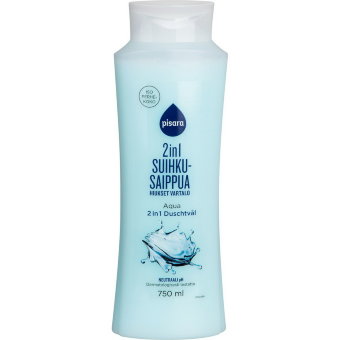 Гель для душа Pisara 2в1 Aqua 750 мл