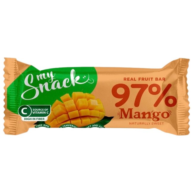 Батончик MySnack 97% манго 30 гр Батончик MySnack 97% манго 30 гр