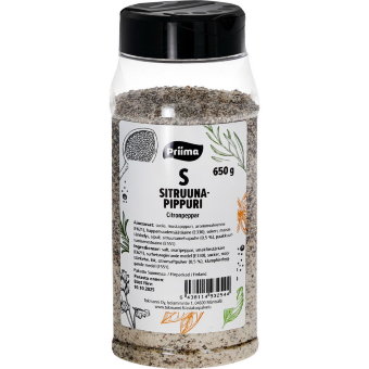 Лимонный перец молотый Priima 650 г Лимонный перец молотый Priima 650 г