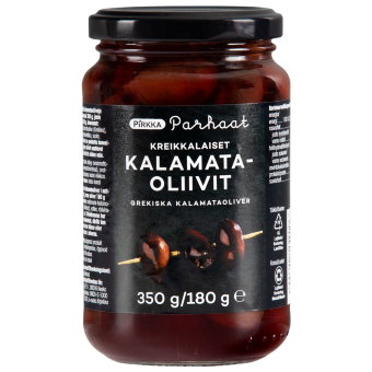 Оливки греческие Pirkka отборные 350/180 гр Оливки греческие Pirkka отборные 350/180 гр
