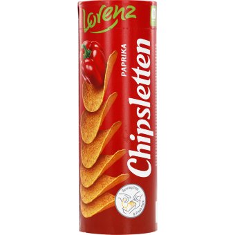 Картофельные чипсы Lorenz Chipsletten с паприкой 100 гр Картофельные чипсы Lorenz Chipsletten с паприкой 100 гр