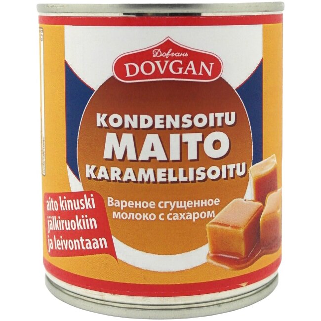 Карамелизированное сгущенное молоко Dovgan 397 гр Карамелизированное сгущенное молоко Dovgan 397 гр