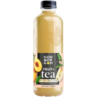 Фруктовый напиток God Morgon Hedelmä + белый чай и персик 850 мл