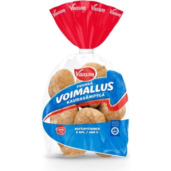 Овсяные булочки Vaasan 480 гр Овсяные булочки Vaasan 480 гр