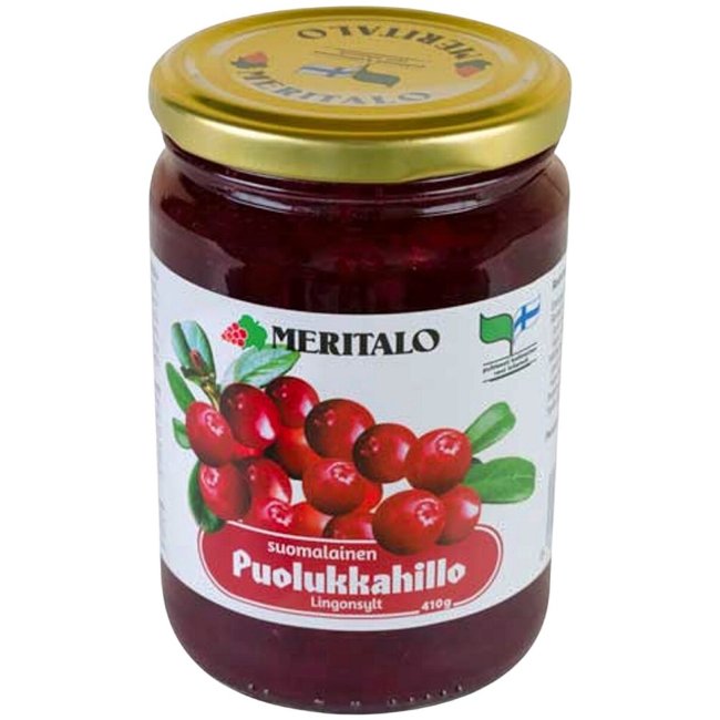 Брусничное варенье Meritalo 410 гр