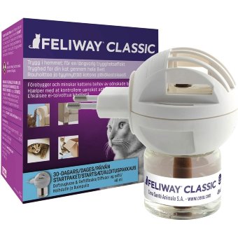Испаритель и раствор для кошек от стресса Feliway Classic 48 мл