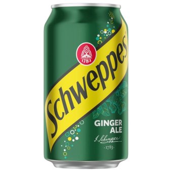 Освежающий напиток Schweppes Ginger Ale 0,33 л (жестяная банка)