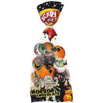 Шоколадные полые яйца и тыквы Halloween 200 гр