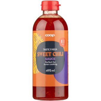 Сладкий соус чили Coop 495 мл Сладкий соус чили Coop 495 мл
