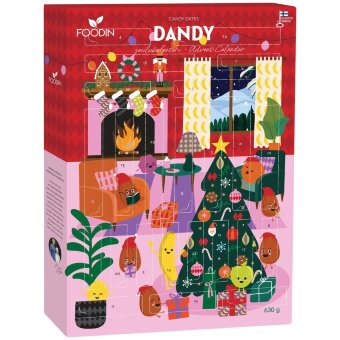 Календарь с конфетами Foodin Candy Dates 630 гр Календарь с конфетами Foodin Candy Dates 630 гр