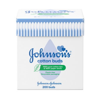 Ватные палочки для детей Johnson's Baby 200 шт Ватные палочки для детей Johnson's Baby 200 шт