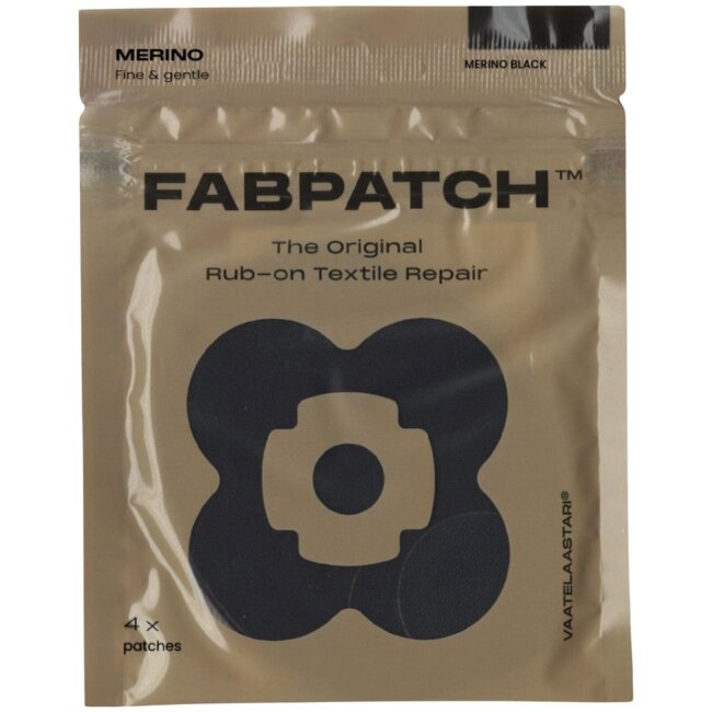 Текстильный патч Fabpatch Merino черный 4 шт Текстильный патч Fabpatch Merino черный 4 шт