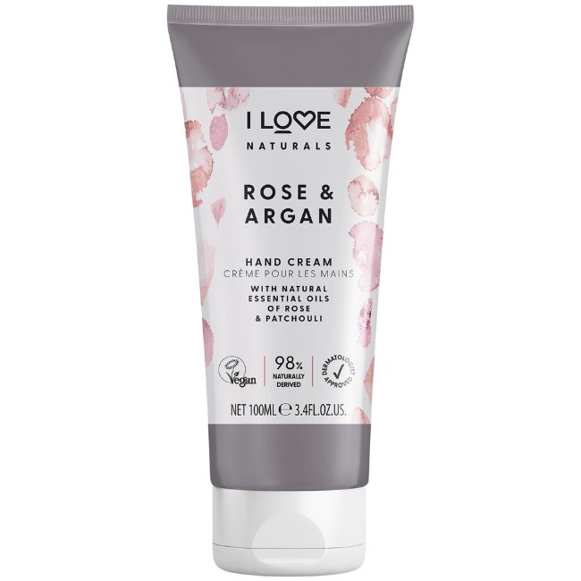 Крем для рук I Love Naturals Роза и Арган 100 мл