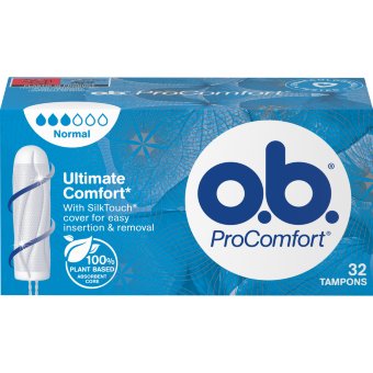 Тампоны OB 3 ProComfort normal 32 шт Тампоны OB 3 ProComfort normal 32 шт