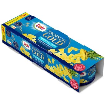 Ананас консервированный (кусочки) Dole 3x227 /417гр.