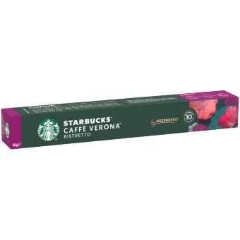 Кофе в капсулах Starbucks Nespresso Caffé Verona Ristretto 10 капсул/55 гр Кофе в капсулах Starbucks Nespresso Caffé Verona Ristretto 10 капсул/55 гр