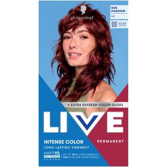 Крем-краска для волос Schwarzkopf LIVE 43 Red Passion