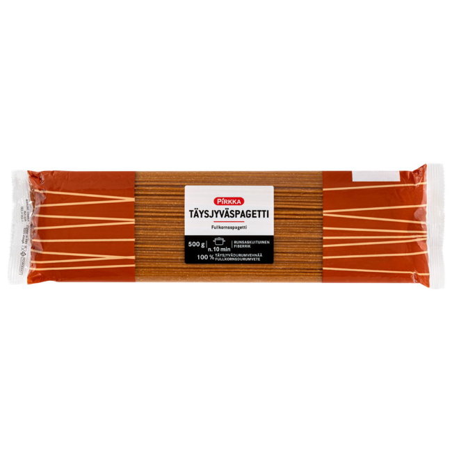 Спагетти из цельного зерна Pirkka Spagetti 500 гр