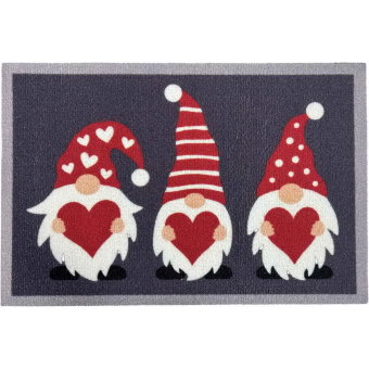 Коврик для порога "Эльфы и сердечки" Kotikulta 40 х 60 см