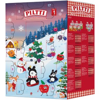Новогодний календарь с закусками Piltti 1.539 кг