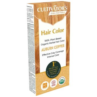 Краска для волос Cultivators растительная Auburn Copper 100 гр Краска для волос Cultivators растительная Auburn Copper 100 гр