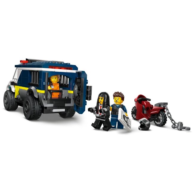 Игрушечный полицейский транспорт LEGO® City 60479 автомобиль для перевозки заключенных